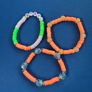Colorful Kids and Women Bracelet Set set of 3